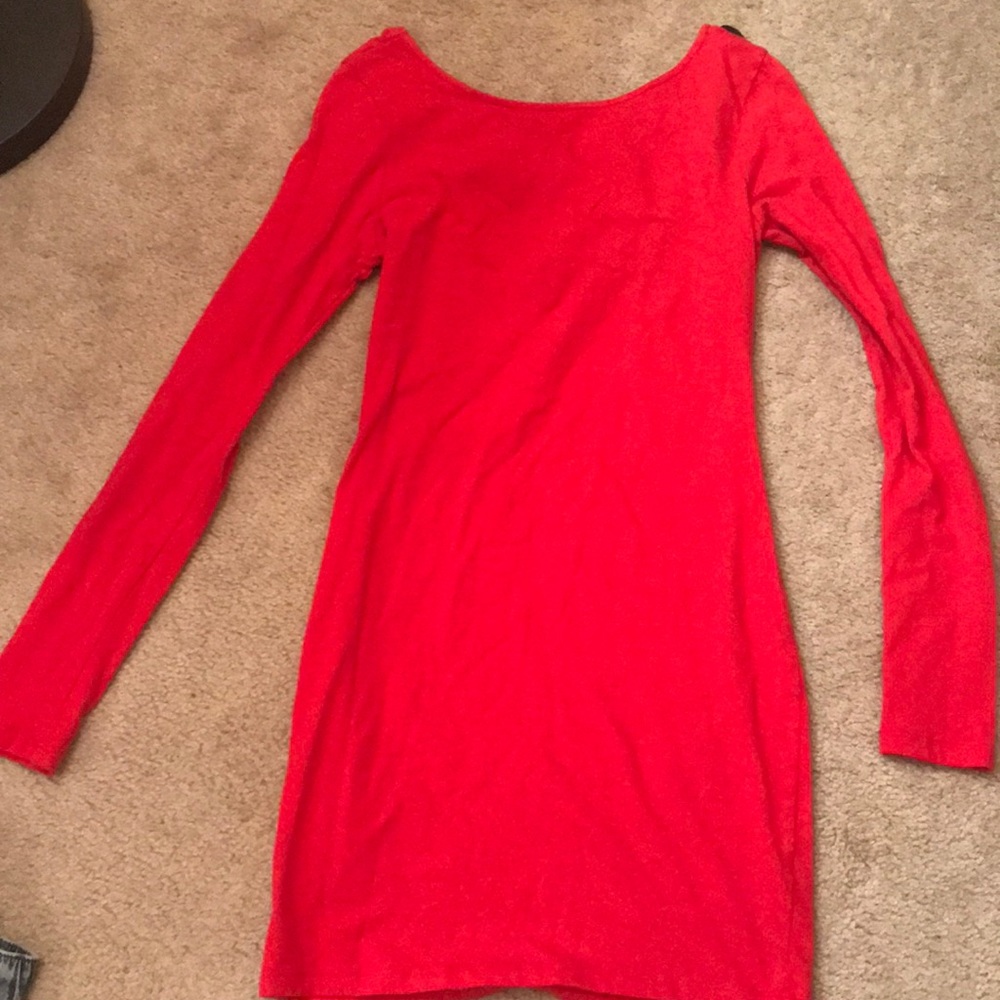 Long sleeved dress!